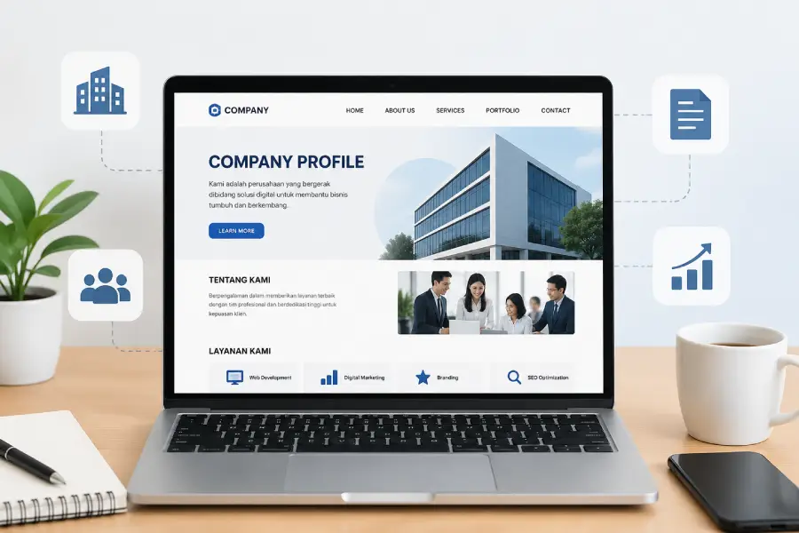Website Profil Perusahaan: Jendela Digital Bisnis Anda